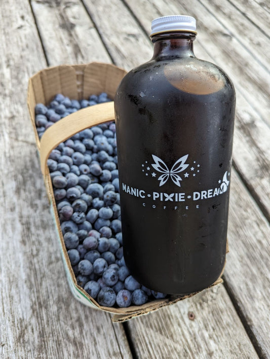 Blueberry Cold Brew Coffee Growler