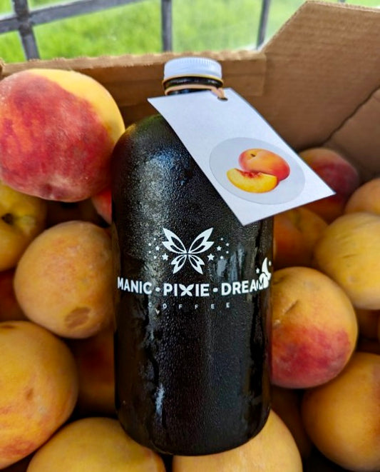 Spiced Peach Cold Brew Coffee Growler