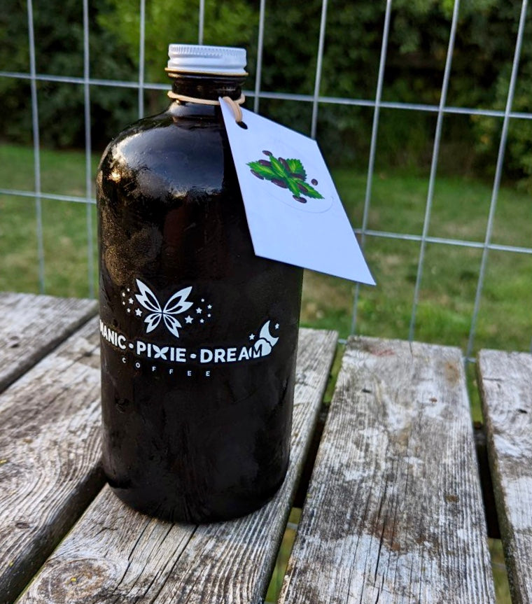 Cocoa Nib and Mint Cold Brew Coffee Growler